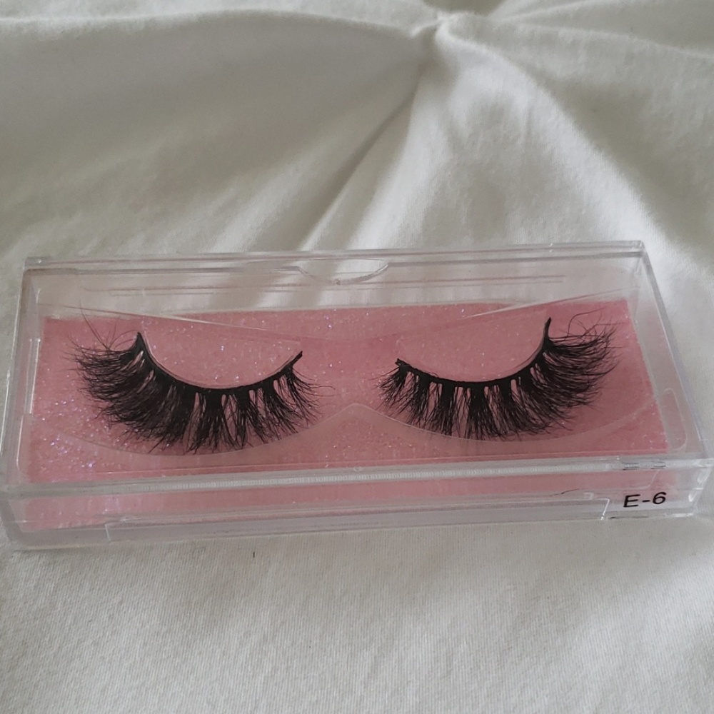 3D Handmade Mink Eyelashes, Style E6